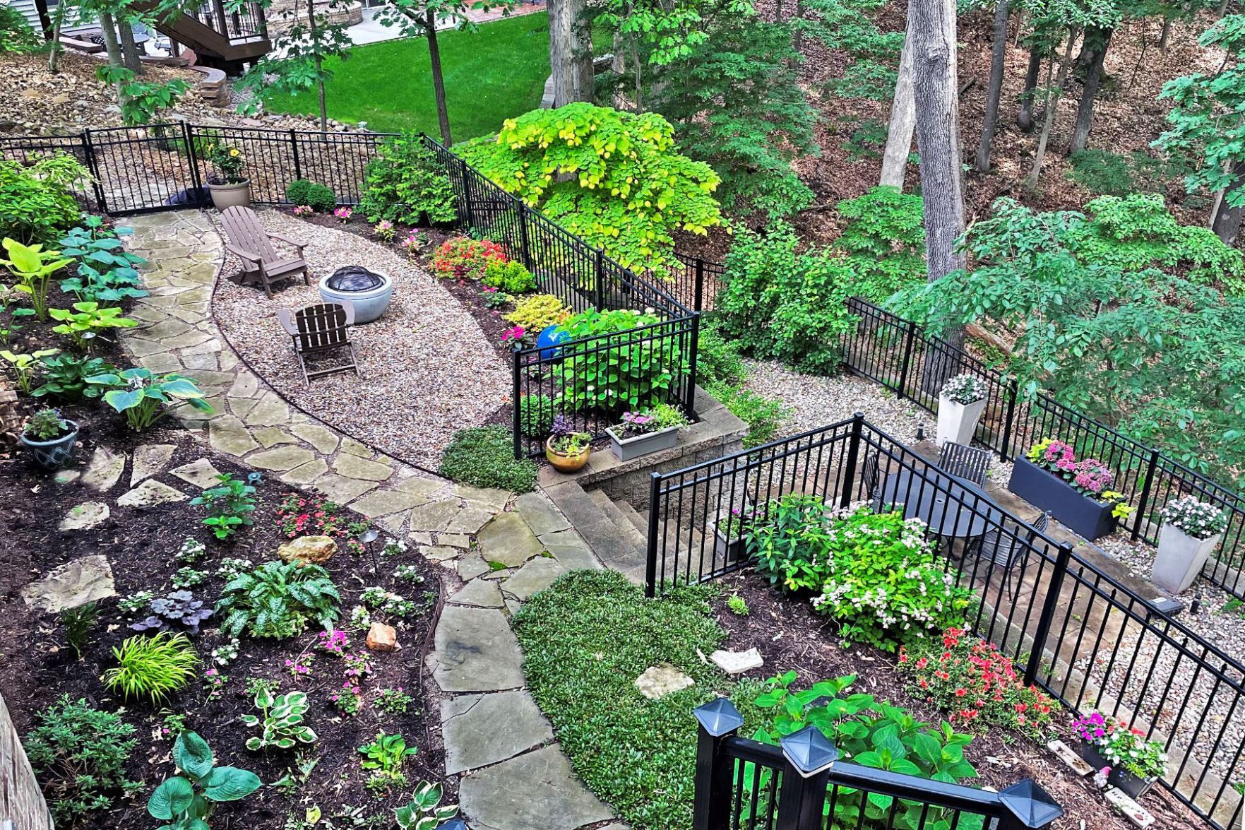 Kreher backyard